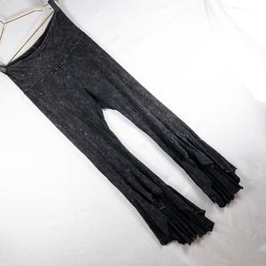 T Party Fashion Charcoal Flared Leggings